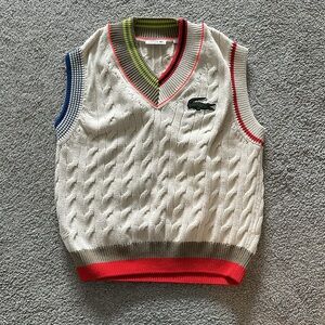 Lacoste Sweater Vest Sz 38/M
